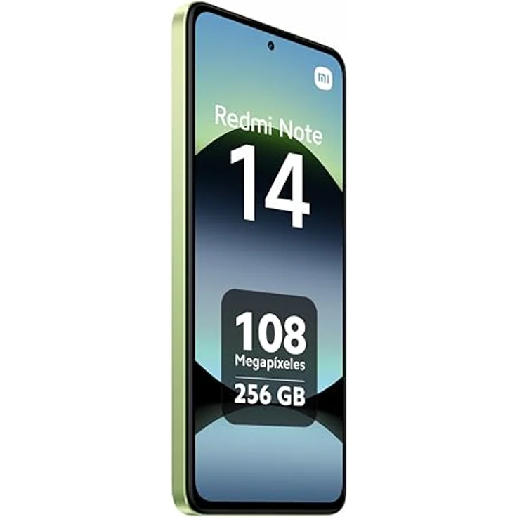 Xiaomi Redmi Note 14 Smartphone, 8 GB RAM 256 GB, 6,67 Zoll AMOLED Display, 120 Hz, 108 MP Kamera, NFC, 33 W Turboaufladung, 5500 mAh, Limettengrün – Bild 4