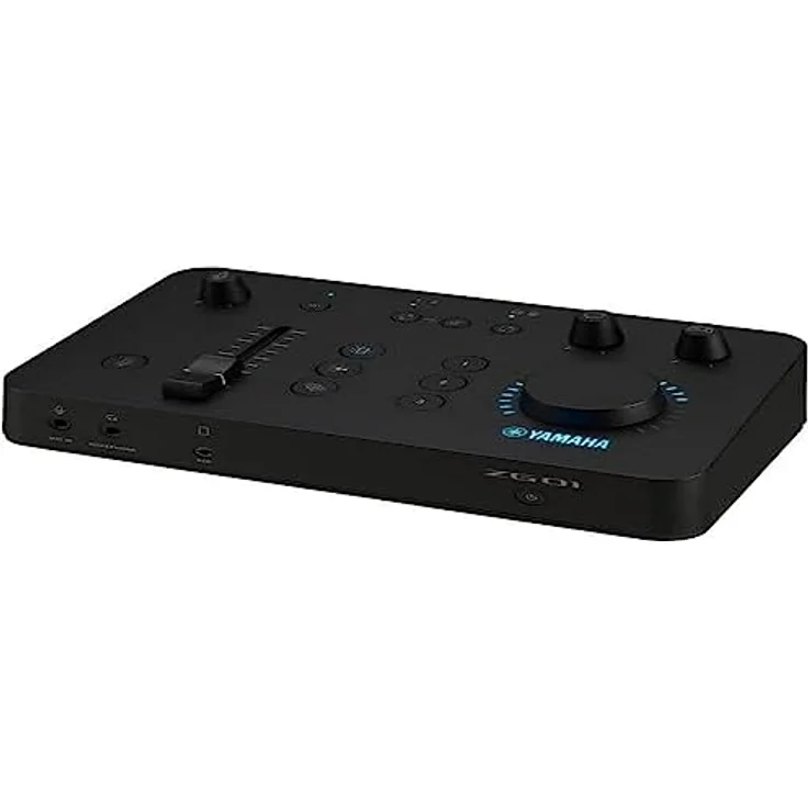 Yamaha ZG01 Game-Streaming Audiomixer – Hochauflösende USB-Audioaufnahme und -wiedergabe – Für Windows, Mac, iOS und Android – In Schwarz – Bild 1