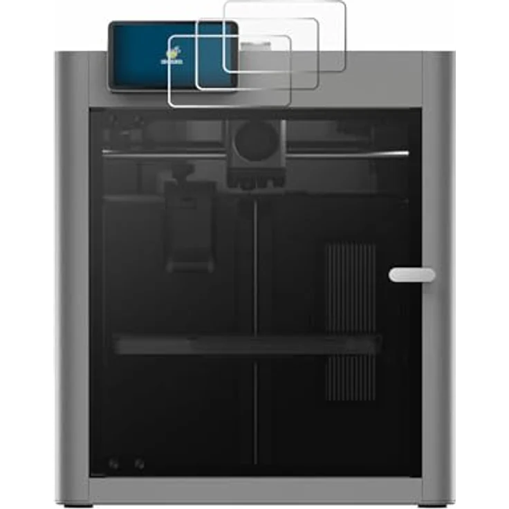 BROTECT Schutzfolie für Bambu Lab P2S 3D Printer, 6 Stück, kratzfest, ultra-klar, anti-fingerprint, blasenfreie Installation, Made in Germany – Bild 2