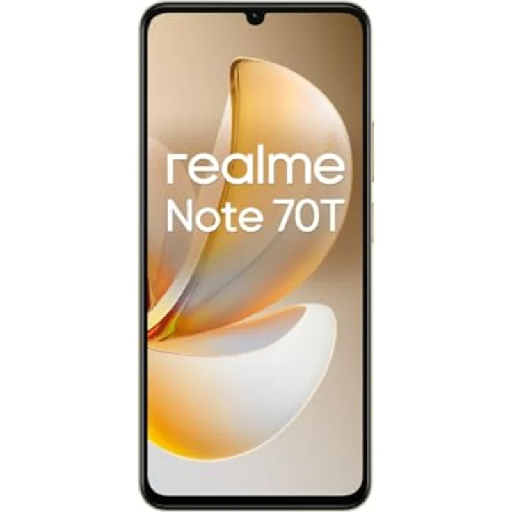 Realme 70T, Smartphone mit 256GB Speicher, 6.75 Zoll Display, 50 MP Dual-Kamera, Gold, Android™ 15, Dual-SIM, IP64 zertifiziert – Bild 2