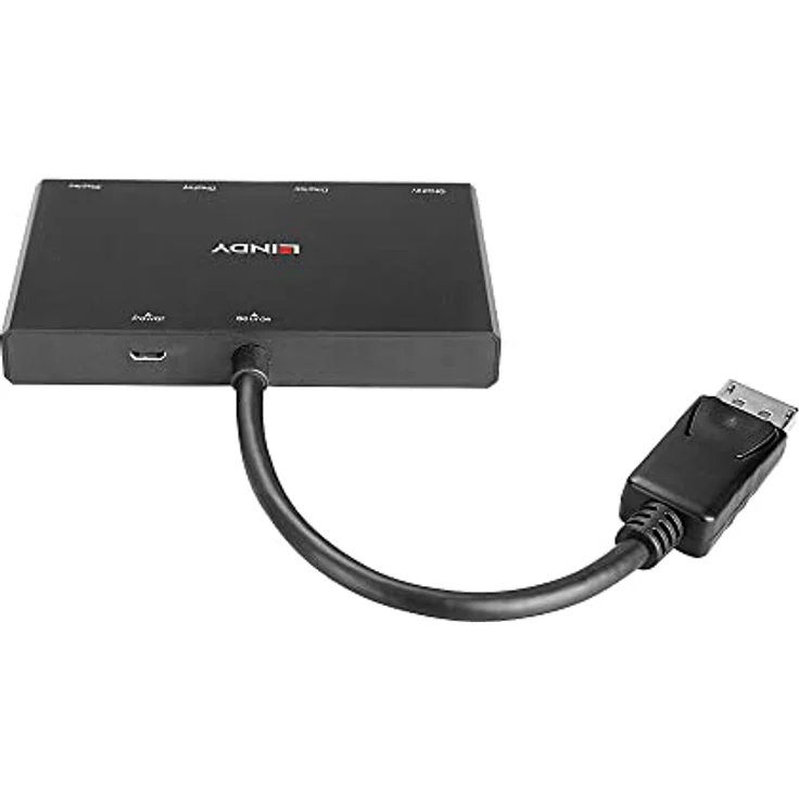 Lindy 4 Port Display Port 1.2 MST Hub – Bild 4