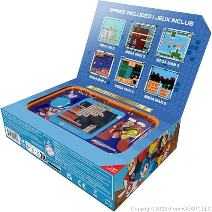 My Arcade MEGA MAN POCKET PLAYER PRO, tragbare Konsole mit Mega Man Spielen und langlebigem Akku – Bild 7