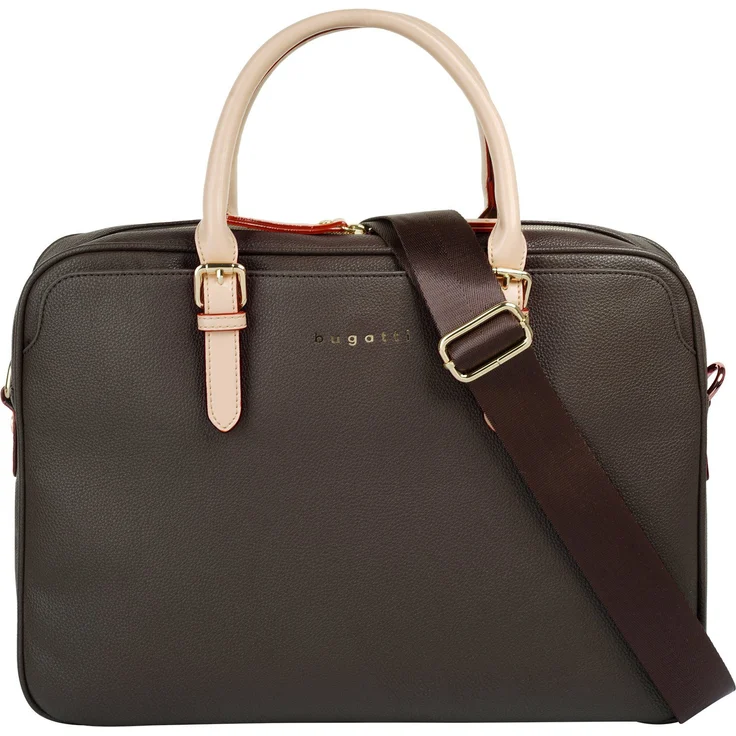 bugatti Aktentasche ELLA, Business-Laptoptasche, violettes Innenfutter, Smartphonefach bis 6 Zoll, gepolstertes Notebookfach bis 15 Zoll – Bild 1