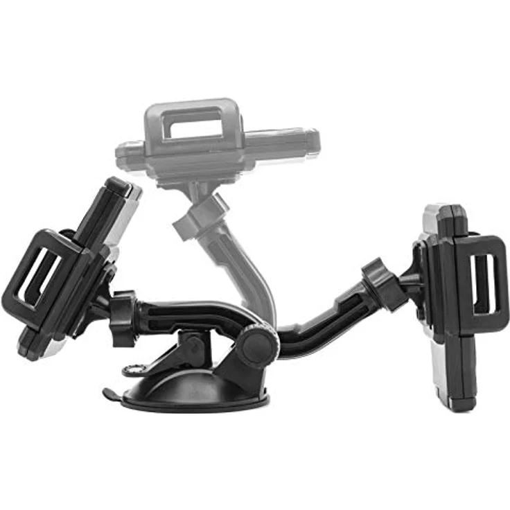 Mobilefox KFZ SET 360° Universal Handy Halterung Auto Halter für die Windschutzscheibe mit Ladekabel – Bild 7