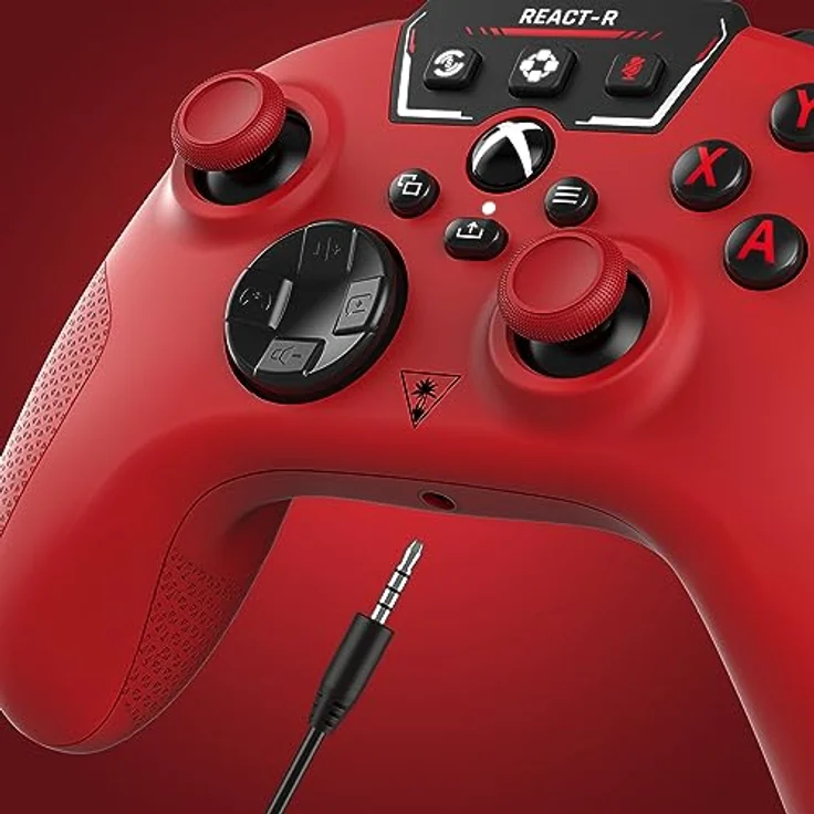 Turtle Beach REACT-R Controller Rot – Xbox Series X|S, Xbox One und PC – Bild 4