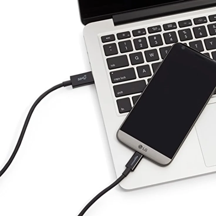 AmazonBasics - USB C Kabel auf USB Typ A, USB 3.1, 2. Generation, 0,9 m, Schwarz – Bild 5