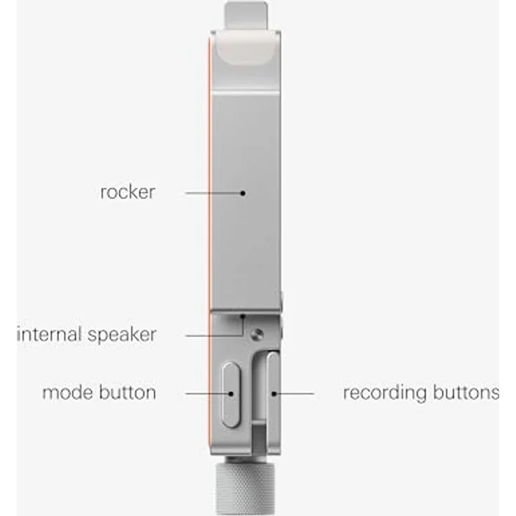 Teenage Engineering TP–7 tragbares Aufnahmegerät, 128 GB, mit USB-C-Audiointerface, Bluetooth, internes Mikrofon und Lautsprecher – Bild 5