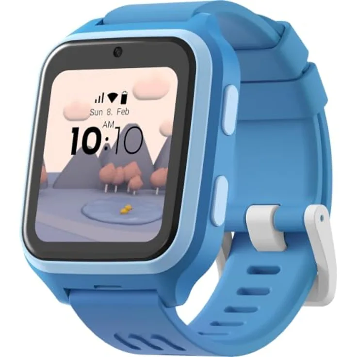 myFirst Fone M1, Smartwatch mit 1,6" AMOLED-Display, blau