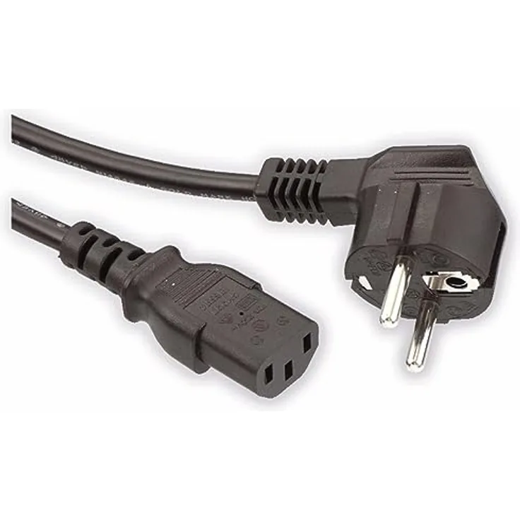 LogiLink CP090 Power Cord, Schuko-C13, schwarz, 1,80m