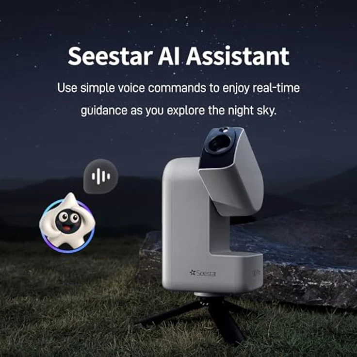 ZWO Smart Telescope AP 30/160 Seestar S30 Pro, vollautomatisches Teleskop mit Sony IMX585 und IMX586 Kameras, vier Einstellungen und drei fest eingebauten Filtern – Bild 6