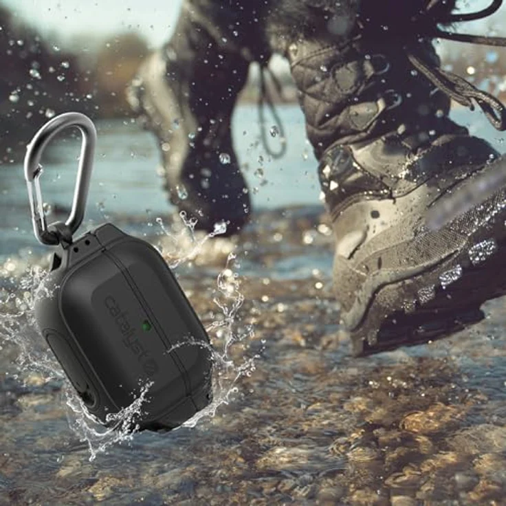 Catalyst Total Protection Case für AirPods 3. Generation, IP68 Wasserbeständig und Sturzfest, Schwarz – Bild 8