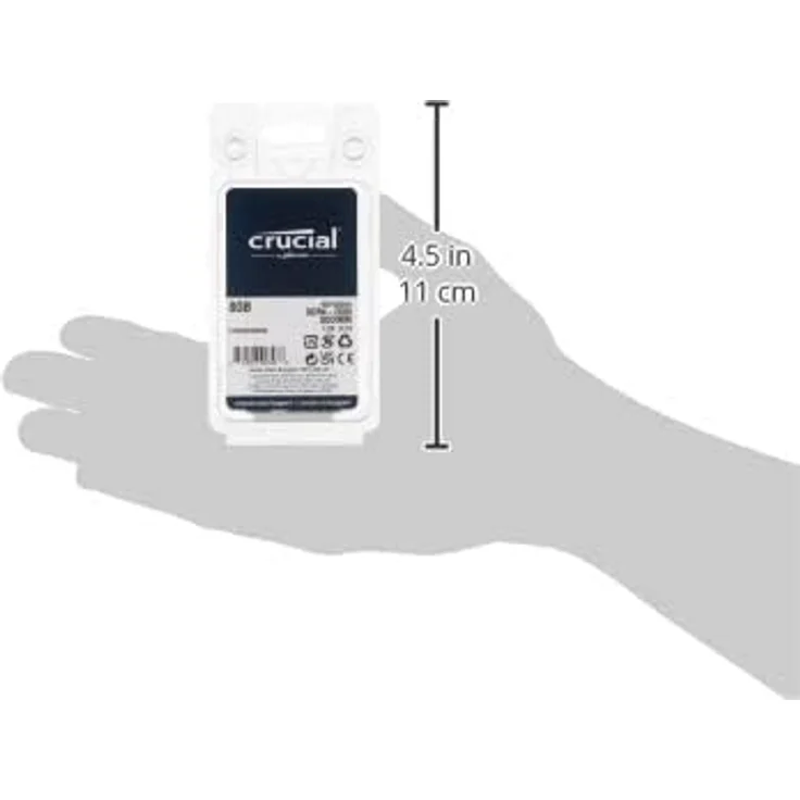 Crucial CT8G4SFRA266 8GB Speicher (DDR4, 2666 MT-s, PC4-21300, SODIMM, 260-Pin) - Preisvergleich – Bild 6