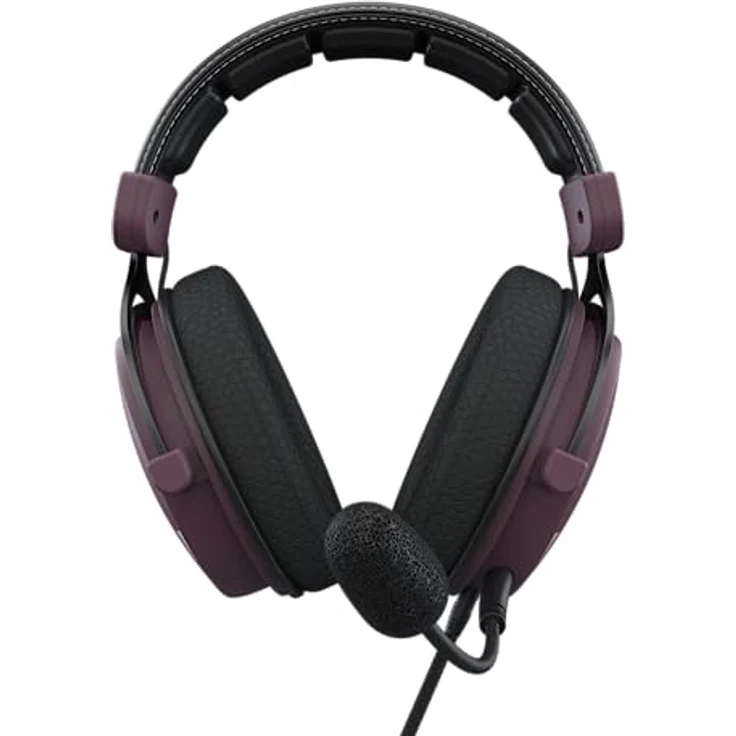 Dark Project One HS4, Gaming-Kopfhörer mit 53-mm-Treibern, abnehmbarem Mikrofon und gepolstertem Kopfbügel – Bild 3