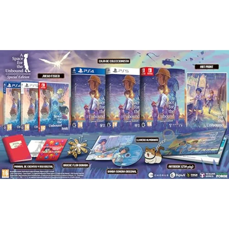 Tesura Games A Space for the Unbound Special Edition, Nintendo Switch Game with Premium Collector's Box and Exclusive Merchandise – Bild 2