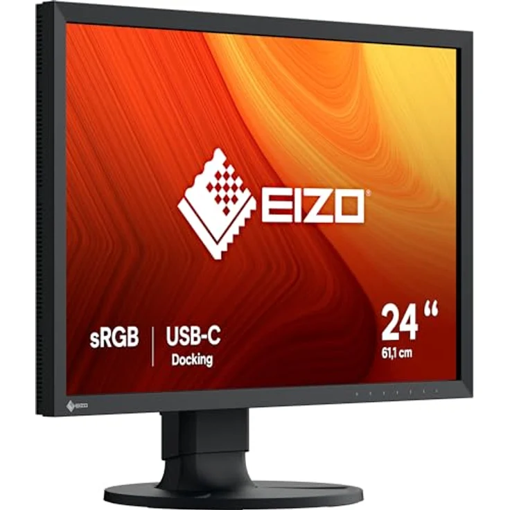 EIZO ColorEdge CS2400R, 24,1" IPS Monitor, 1920 x 1200 WUXGA, 60Hz, sRGB, Hardware-Kalibrierung, USB-C – Bild 1