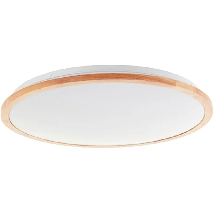 Brilliant LED Deckenleuchte Bario LED Deckenlampe, 52 cm, 4500 lm, 3000-6500 K, dimmbar, Holz/Kunststoff, natürlicher CCT-Farbwechsel – Bild 2