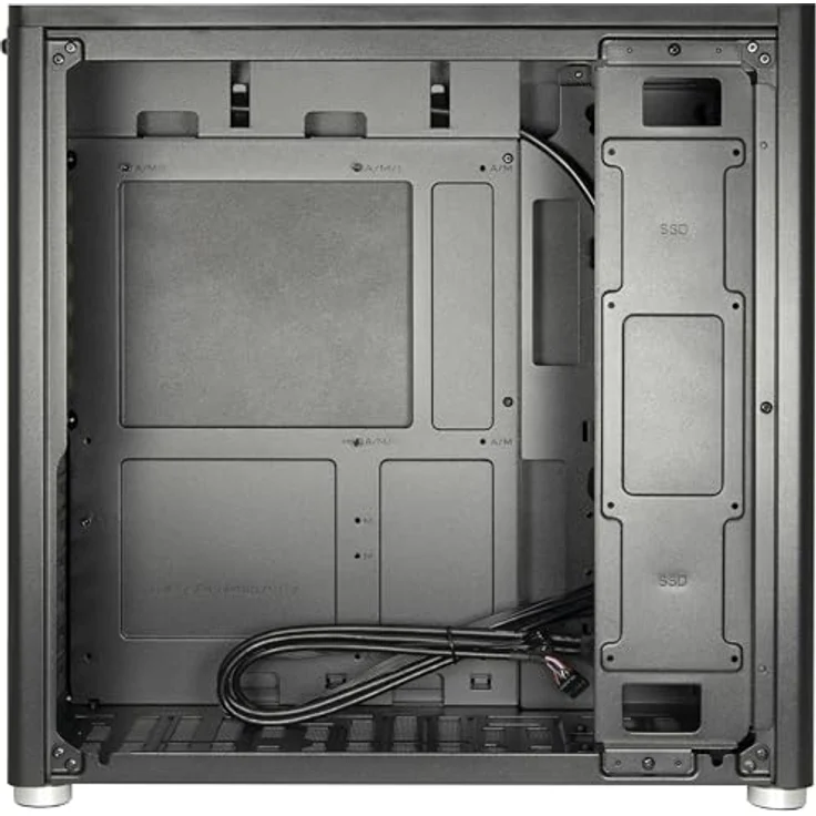 Inter-Tech Gehäuse X2 Duplex Pro Micro-Tower,Mainboards bis ATX – Bild 4