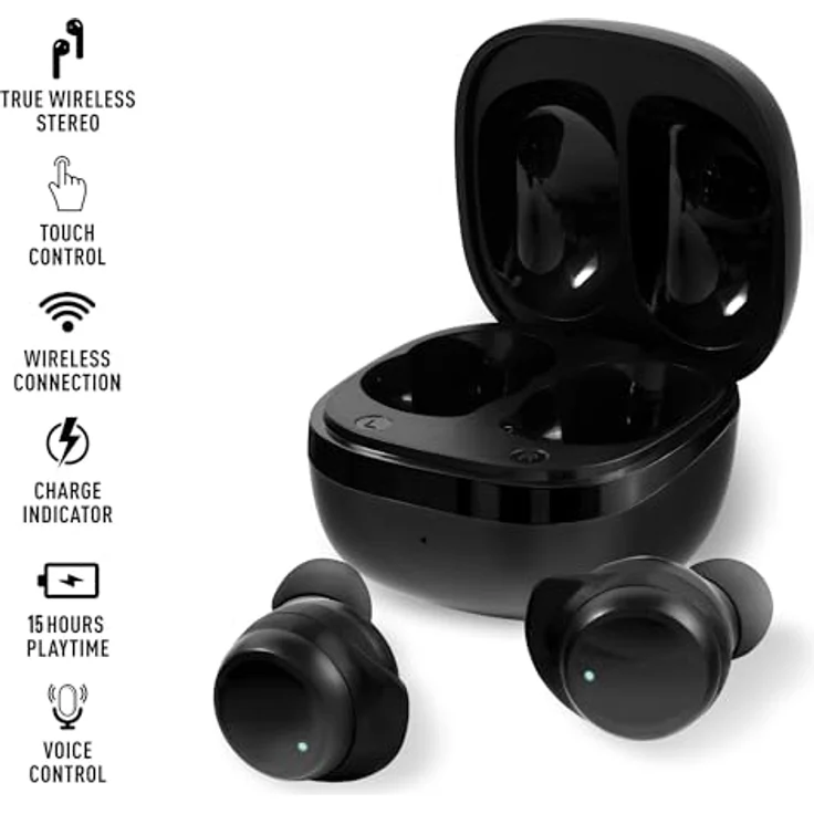 Reflex Active Series 36 Smart Calling Watch and Earbud Set, Herzfrequenzüberwachung, Sport- & Gesundheits-Tracking, IP68, für Männer – Bild 3