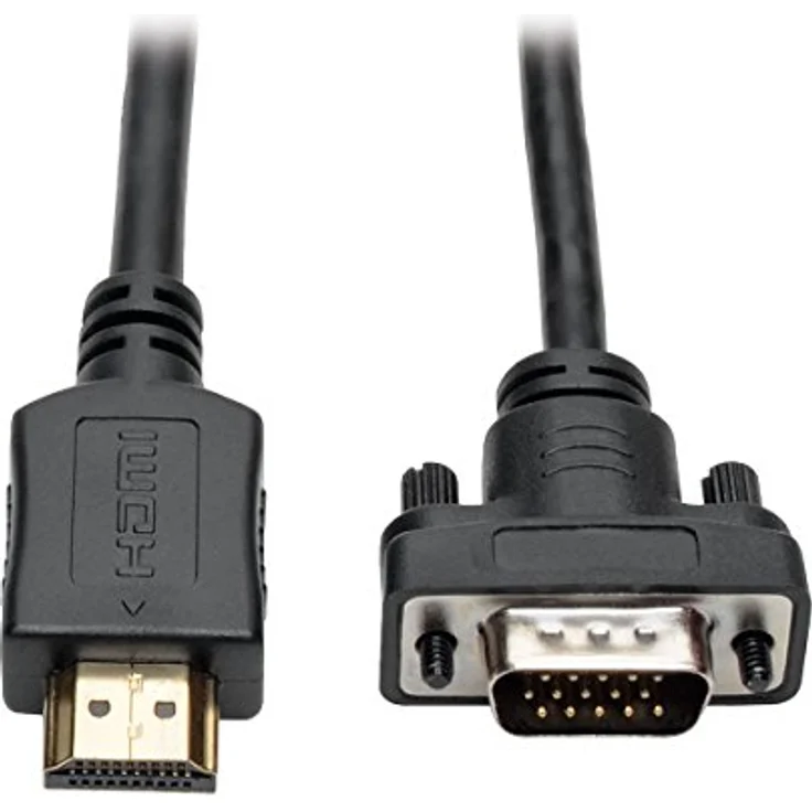 Tripp Lite P566-006-VGA Aktiver HDMI-auf-VGA-Kabel-Adapter und Videokonverter, HDMI-auf-Niedrigprofil-HD15 (M/M), 1,80 m – Bild 1