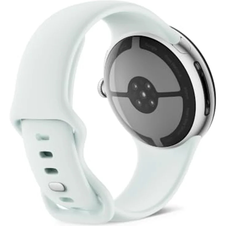 Google Pixel Watch 5, 45mm Smartwatch in Hellgrün mit Fitness-Tracking und Google Assistant – Bild 4