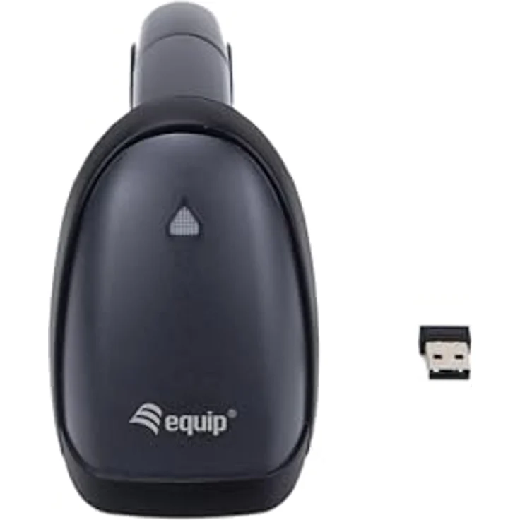 equip Barcode Omni-Direktional Laser Kabel USB 1D2D, Barcode-Scanner, Schwarz – Bild 4