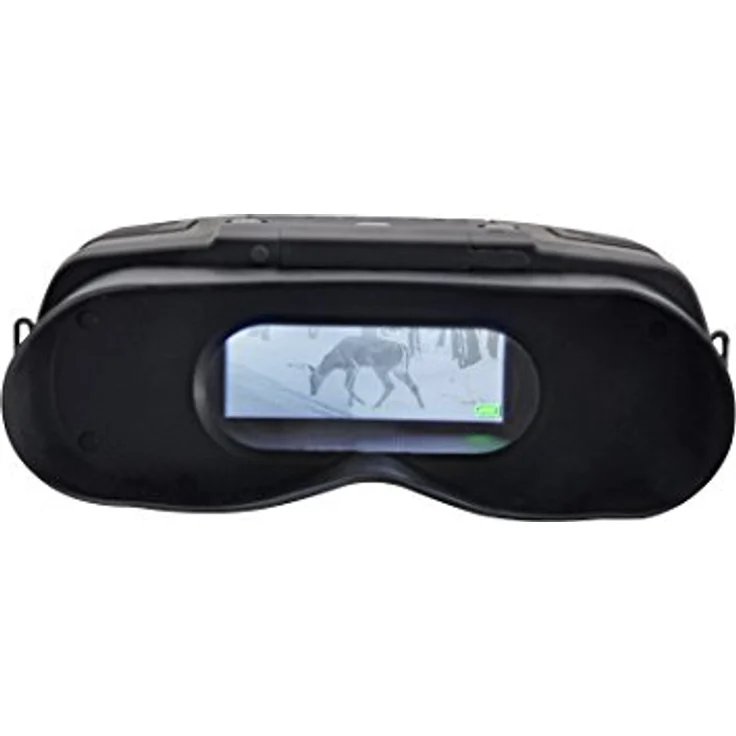 Bresser digitales binokulares Nachtsichtgerät 3x20 mit großem Display für komfortables Beobachten bei Tag und Nacht mit integrierter 7-stufiger Infrarotbeleuchtung inklusive Transporttasche, Schwarz - Preisvergleich – Bild 3