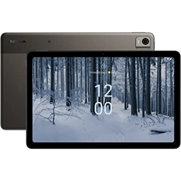 Nokia T21 Android 12 LTE Tablet mit 10.36" Bildschirm, 4/64GB Speicher, IP52 Zertifizierung, 18W Fast Charging, 3 Tage Batterie Laufzeit und 3 Jahre monatliche Sicherheitsupdates – Grau – Bild 2
