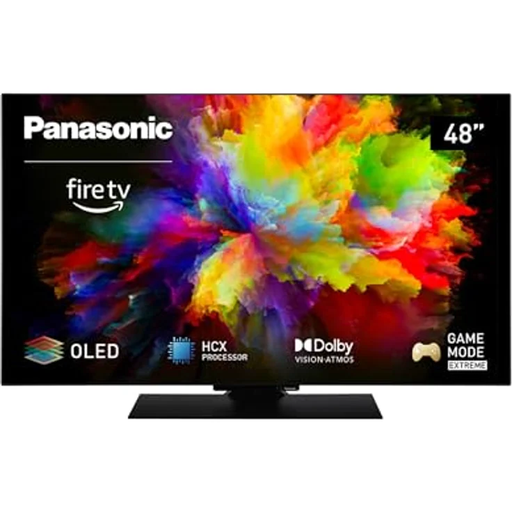 Panasonic TV-48Z80AEZ, 48 Zoll 4K Ultra HD OLED Smart TV mit Fire TV, Dolby Vision & Atmos, Game Mode Extreme, Alexa Sprachsteuerung, Schwarz – Bild 1