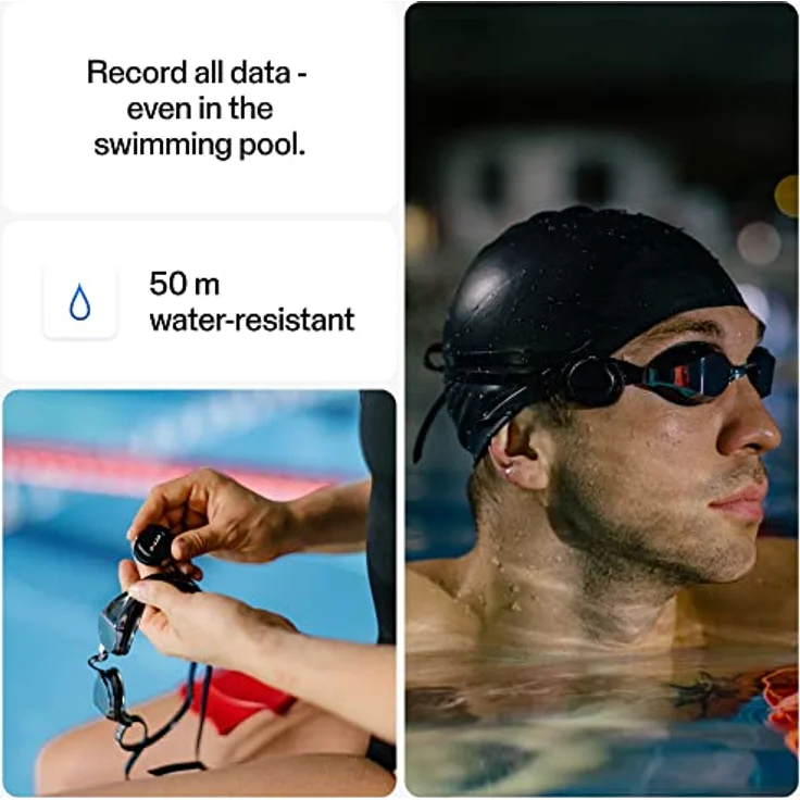 Polar Verity Sense, optisches Herzfrequenzmessgerät mit Bluetooth, ANT+ und internem Speicher, Rot – Bild 4