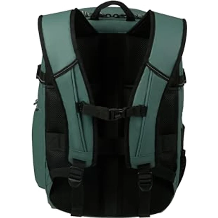 American Tourister Upventure - Laptop Backpack 15.6 Inch, 44 cm, 26.5 L, Green (Dark Forest) - Mit Laptop- und Tablet-Fach, Komfortable Riemen, Smart Sleeve - Wasserabweisend – Bild 4