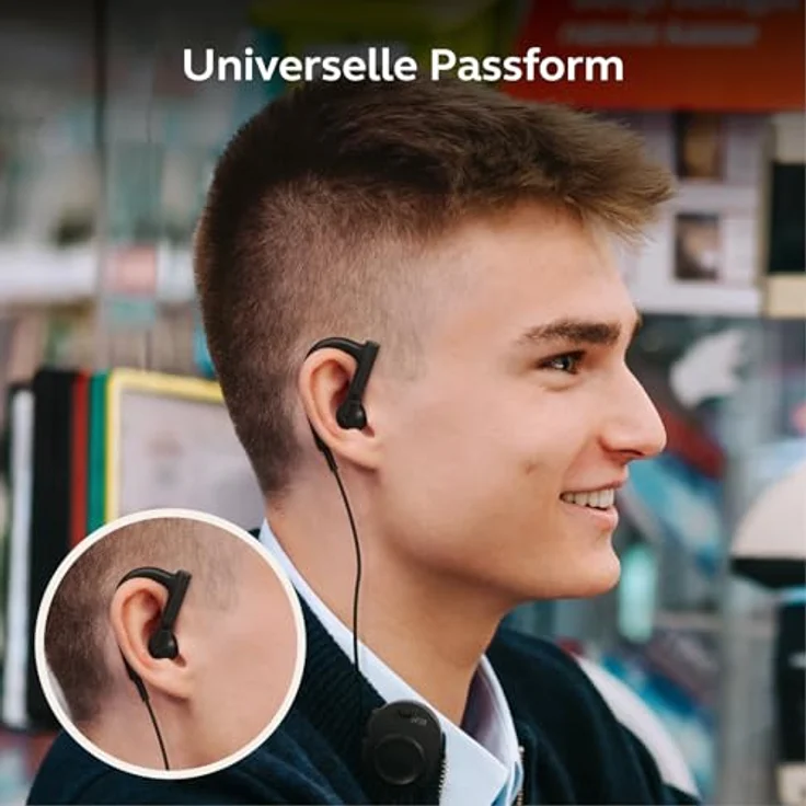 Jabra Perform 10, Wired Push-to-Talk Mono Headset mit USB-C-Anschluss für Teams im Einzelhandel, IP67 robust und leicht, unidirektionales Mikrofon – Bild 5