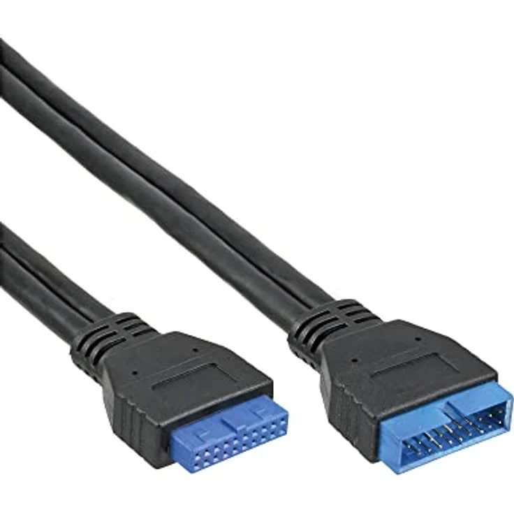 INLINE - USB-Verlängerungskabel - 19-poliger USB 3.0 Kopf (M) bis 19-poliger USB 3.0 Kopf (W) - USB 3.0 - 35 cm – Bild 2