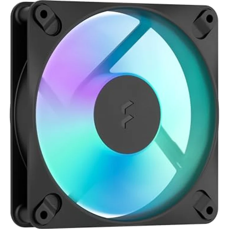 Fractal Design Dynamic 3 12 RGB Black, 120mm Gehäuselüfter mit ARGB Gen 2 und 350-2200 RPM – Bild 1