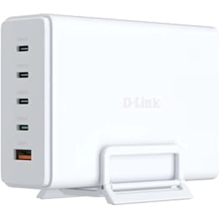 D-Link 240W GaN Charger, USB Ladegerät mit 4 USB-C-Anschlüssen, 240 W, Weiss – Bild 1