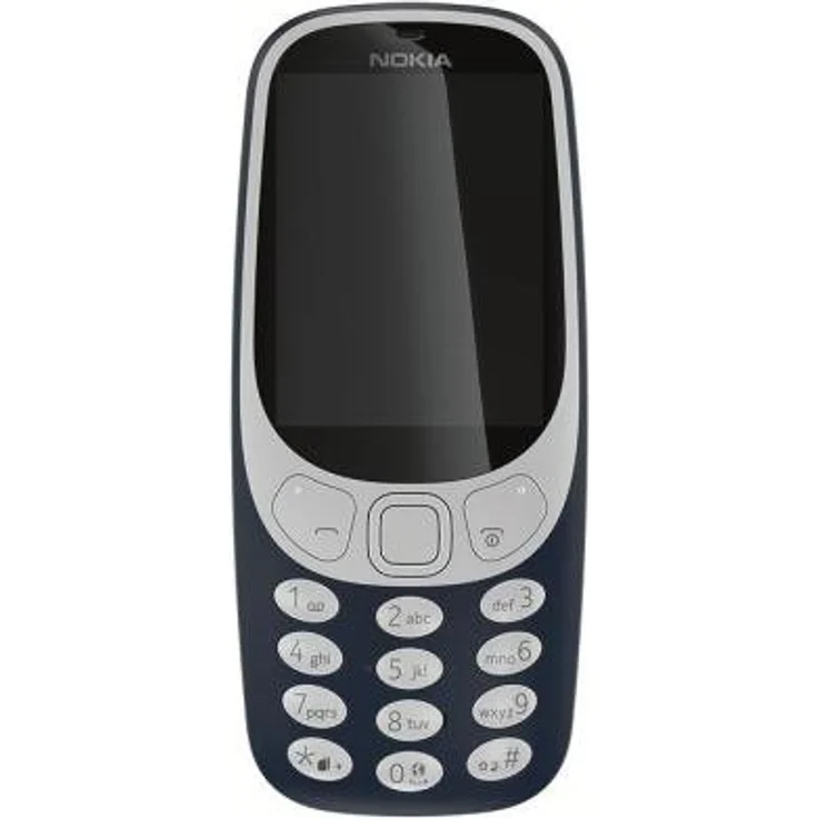 Nokia 3310 2G Mobiltelefon (2,4 Zoll Farbdisplay, 2MP Kamera, Bluetooth, Radio, MP3 Player, Dual Sim) dark blue – Bild 2