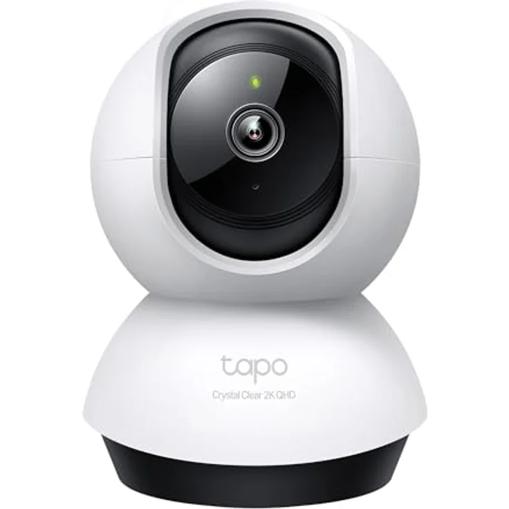 Tapo TP-Link C220 360°-WLAN-Überwachungskamera für den Innenbereich, 2K 4MP, IR Nachtsicht, Bewegungserkennung, Zwei-Wege-Audio, kompatibel mit Alexa und Google Assistant, für Babys/Haustiere – Bild 1