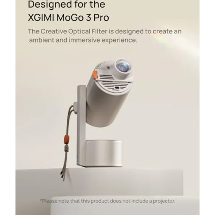 XGIMI Kreativer Optischer Filter, Projektor-Objektivzubehör, speziell für den XGIMI MoGo 3 Pro konzipiert – Bild 2