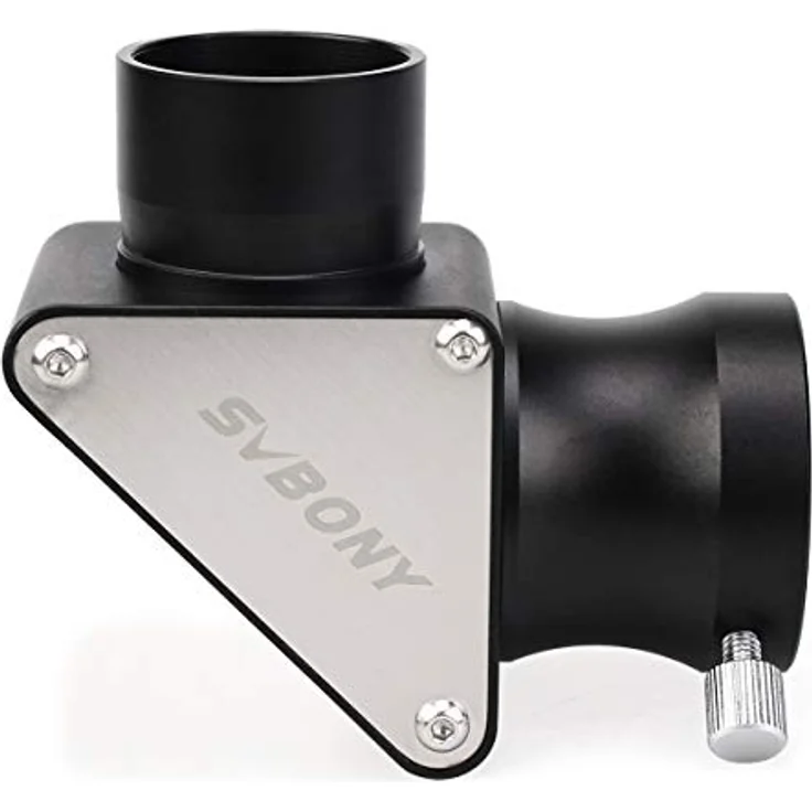 SVBONY 3,8 cm (1,25 Zoll) 90° vollbeschichtetes Prisma Astronomisches Teleskop 31,7 mm Zenith Diagonal-Spiegel für Refraktor und Cassegrain-Teleskope, Fully-Metal, 1.25 inch – Bild 10