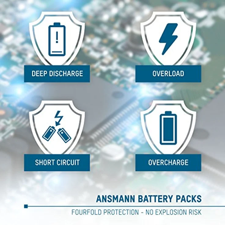 ANSMANN Li-Ion Akku A-Can LP E8 7 4V - Typ 1000mAh - Leistungsstarke Akkubatterie für Foto Digitalkameras - der perfekte Ersatzakku für Canon Digicam uvm. – Bild 4