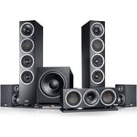 Teufel Theater 500 Surround 5.1 Heimkino-Set - Mächtiger Subwoofer, Dipol-Rear-Lautsprecher, Bassreflex - schwarz - Preisvergleich