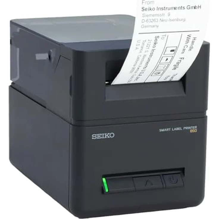 SEIKO Smart Label Printer SLP 850, USB Etikettendrucker mit hochwertigem Druck und kompaktem Design – Bild 3