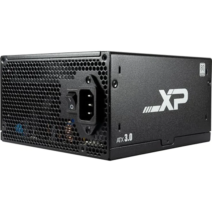 Inter-Tech Netzteil 850W SAMA XPH-850A Intel ATX3.0 Standard, 80 PLUS Platinum, PCIe 5.0/6+2-Kompatibilität, leiser Betrieb - Schwarz