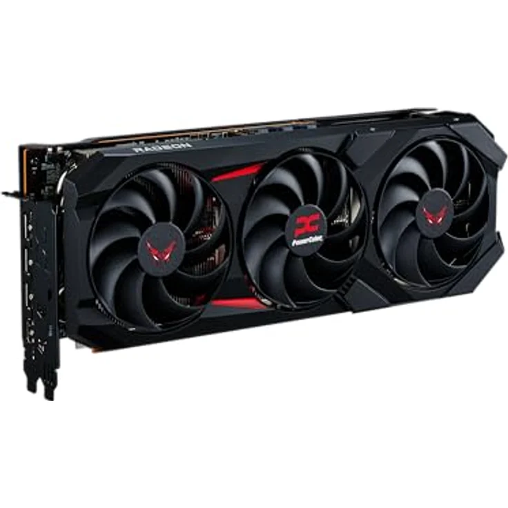 PowerColor Red Devil AMD Radeon RX 9070 XT 16GB GDDR6, Grafikkarte mit HDMI 2.1 und DisplayPort 2.1 – Bild 3