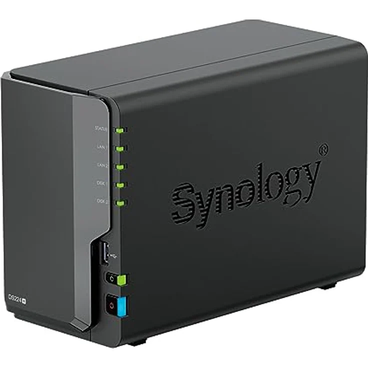 Synology DS224+ 2-Bay Diskstation NAS (Intel Celeron J4125 4-Core 2.0 GHz 2GB DDR4 RAM 2xRJ-45 1GbE LAN-Port) 4 TB Bundle mit 2 x 2 TB Seagate IronWolf NAS HDDs (ST2000VN003) – Bild 3
