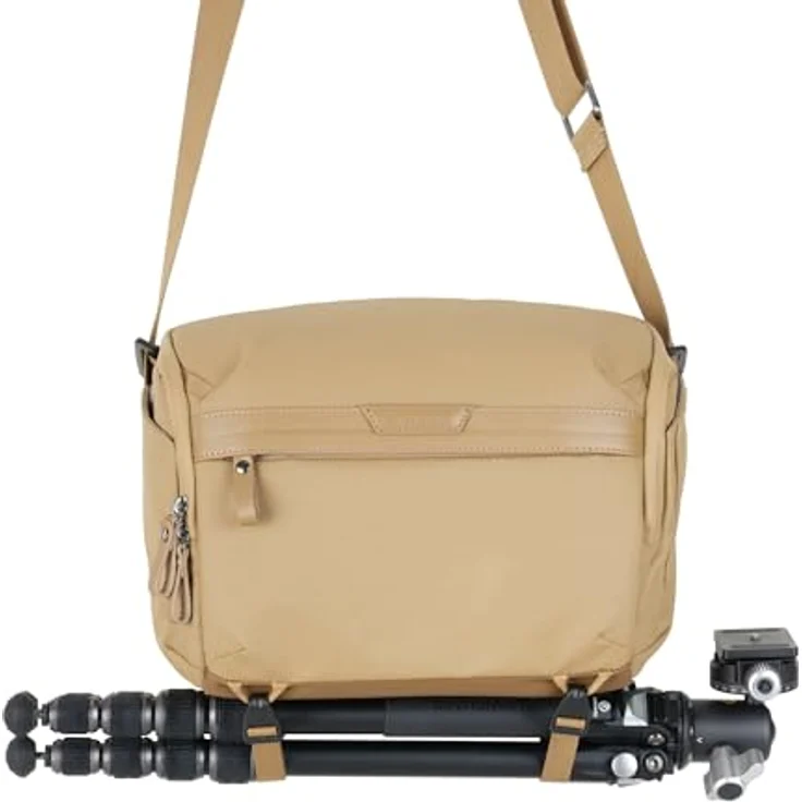 Vanguard Veo Metro S7l Bg, Kamera Schultertasche mit 7 l Volumen, wasser- und UV-beständig, beige – Bild 9