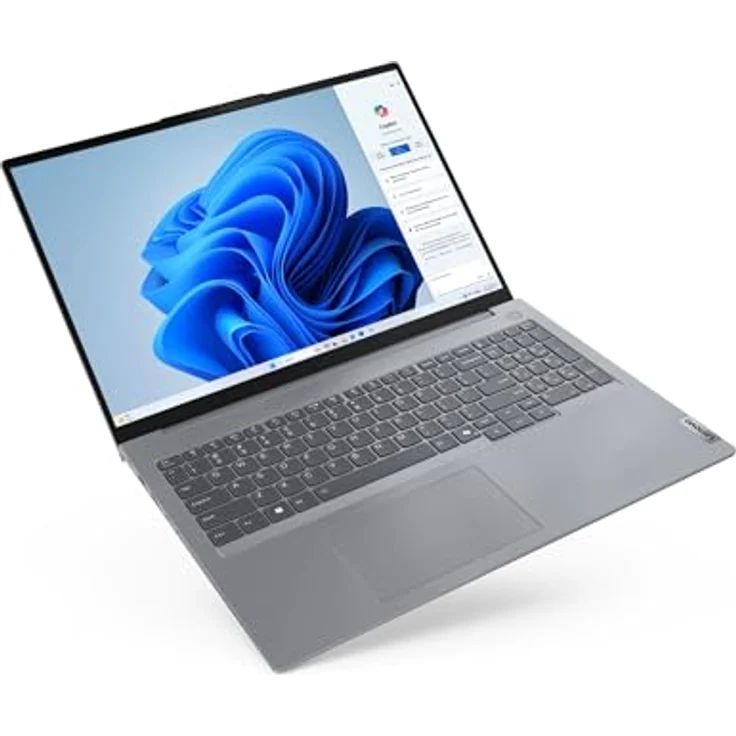 Lenovo THINKBOOK 16 G7, Notebook mit AMD Ryzen 7 7735HS, 32 GB RAM, 1 TB SSD, 16" WUXGA Bildschirm, Silber – Bild 8