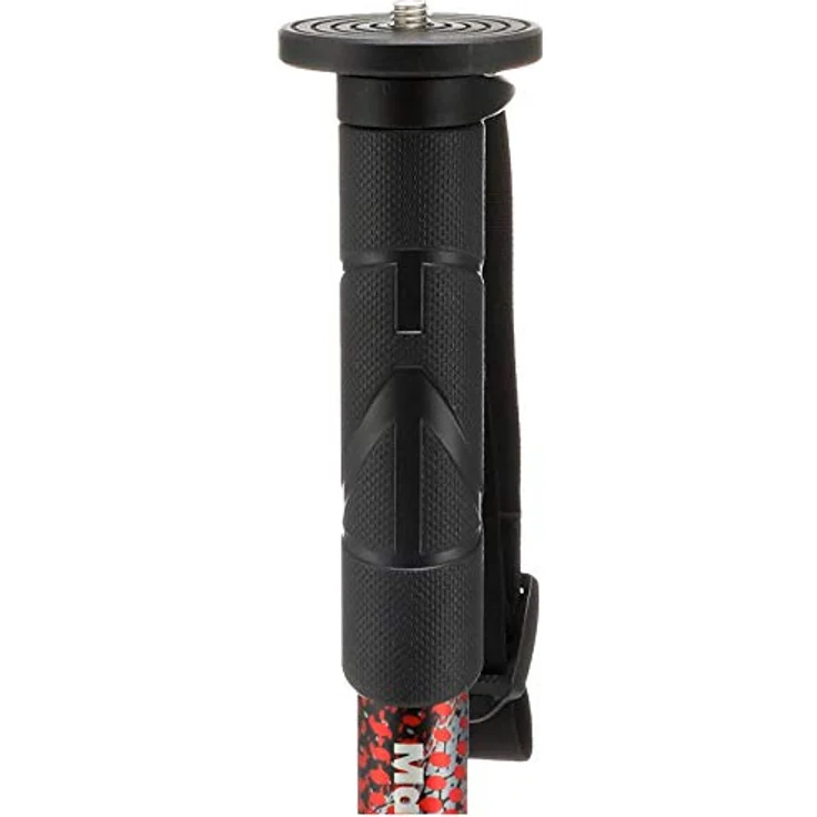 Manfrotto Element MII MMELMIIA5RD, leichtes Alu-Reise-Einbeinstativ, rot, 5 Segmente, Handgelenkschlaufe, Gummigriff, Drehverschlüsse, Traglast bis zu 15 kg, für Kompakt-, spiegellose und DSLR-Kameras – Bild 8