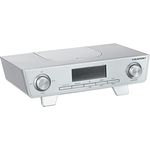 Blaupunkt KRD 10 Küchenradio mit DAB+, Senderspeicher & UKW PLL, Unterbau Radio inkl. Montagematerial & Standfuß, LED Display & Licht, Musikleistung 2 x 2 Watt (RMS), DAB Plus Radio