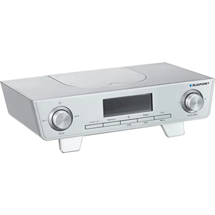 Blaupunkt KRD 10 Küchenradio mit DAB+, Senderspeicher & UKW PLL, Unterbau Radio inkl. Montagematerial & Standfuß, LED Display & Licht, Musikleistung 2 x 2 Watt (RMS), DAB Plus Radio – Bild 1