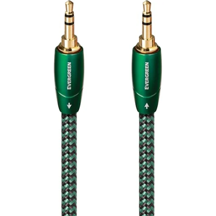 AudioQuest 0.6m Evergreen 3.5mm - Audio-Kabel (3.5mm, 3.5mm, Kupfer, 0,6 m, Schwarz) – Bild 2